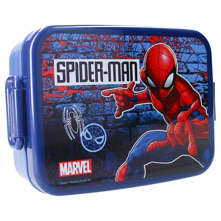 Spider-Man, Let's Eat, lunchbox, niebieski