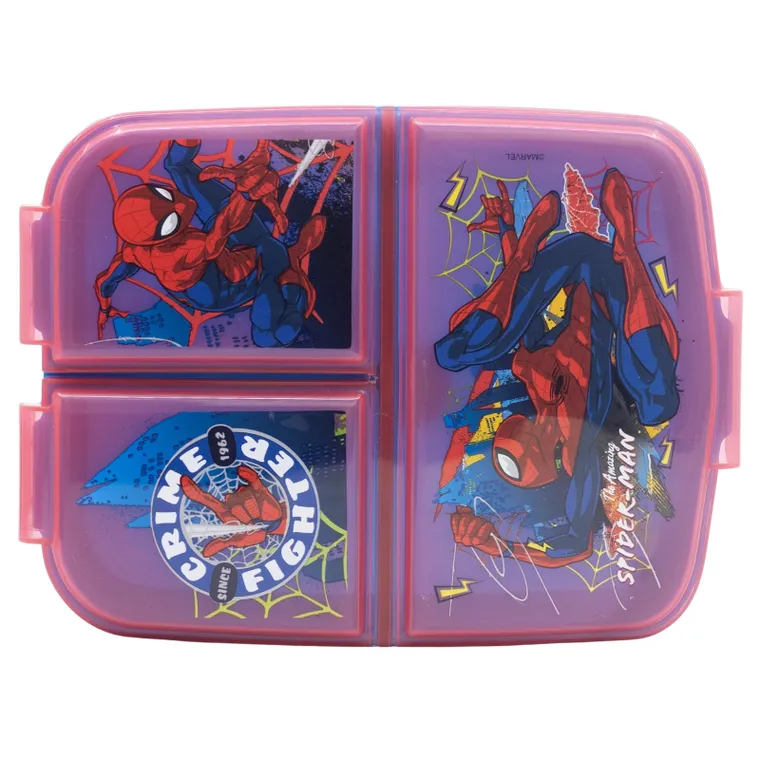 Spider-Man, lunchbox z przegródkami