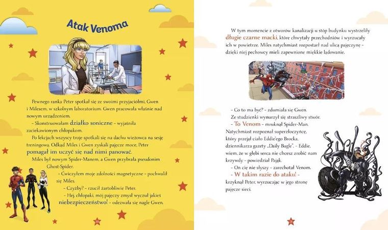 Spider-Man Marvel. Historyjki na 3 minuty przed snem