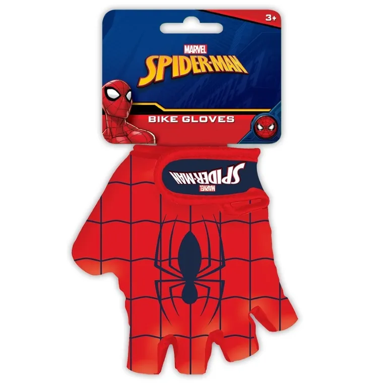 Spider-Man, rękawiczki rowerowe, 4-6 lat