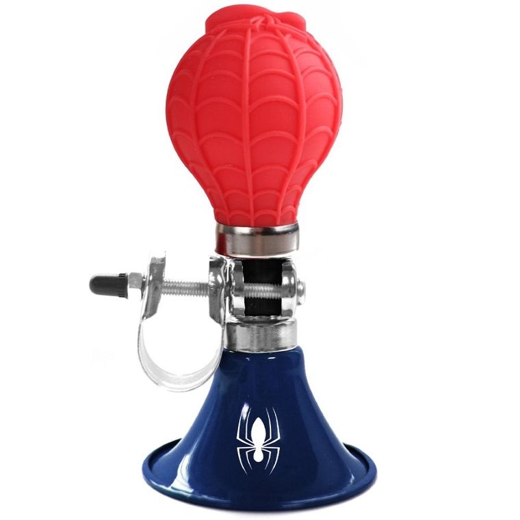 Spider-Man, trąbka rowerowa