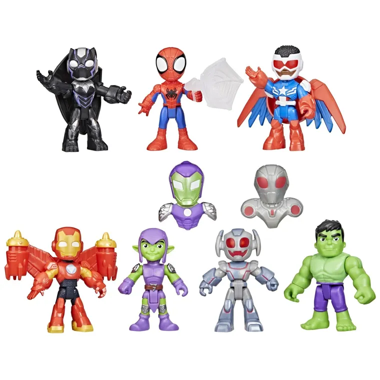 Spidey i Iron Man, Avengers Team-Up, zestaw 7 figurek