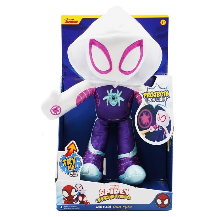 Spidey i super-kumple, Web Ghost Spider, maskotka