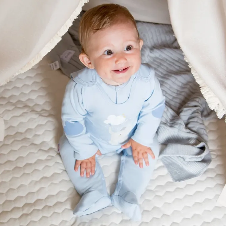 Śpiochy chłopięce, niebieskie, Eevi