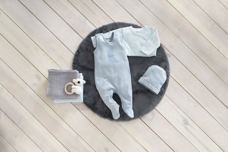 Śpiochy chłopięce, niebieskie, Hello, Pinokio