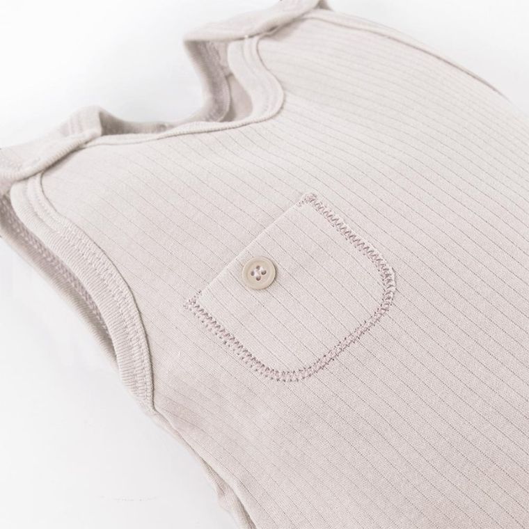 Śpiochy dziecięce, prążkowane, beżowe, Eevi