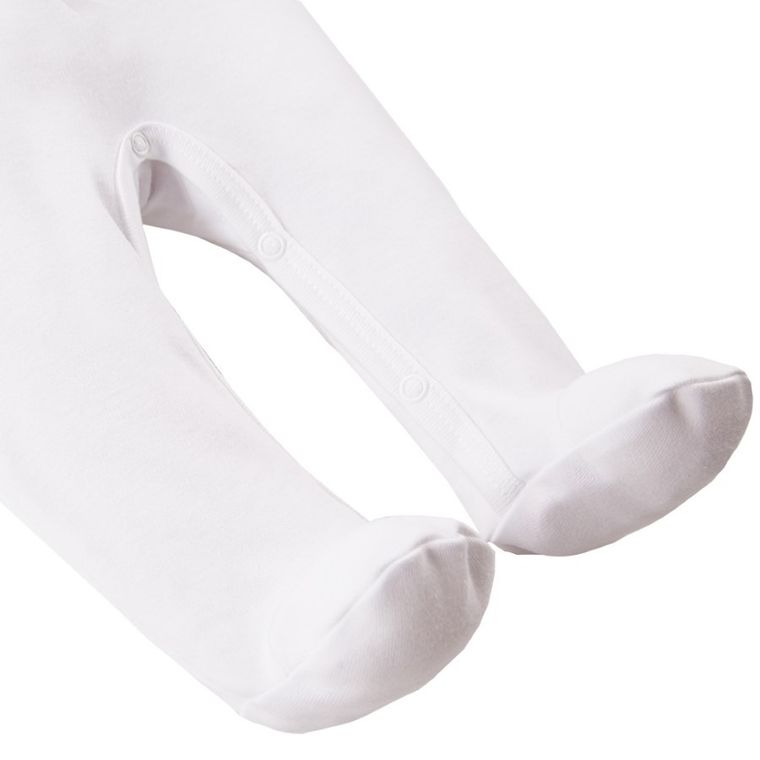 Śpiochy niemowlęce, białe, Eevi