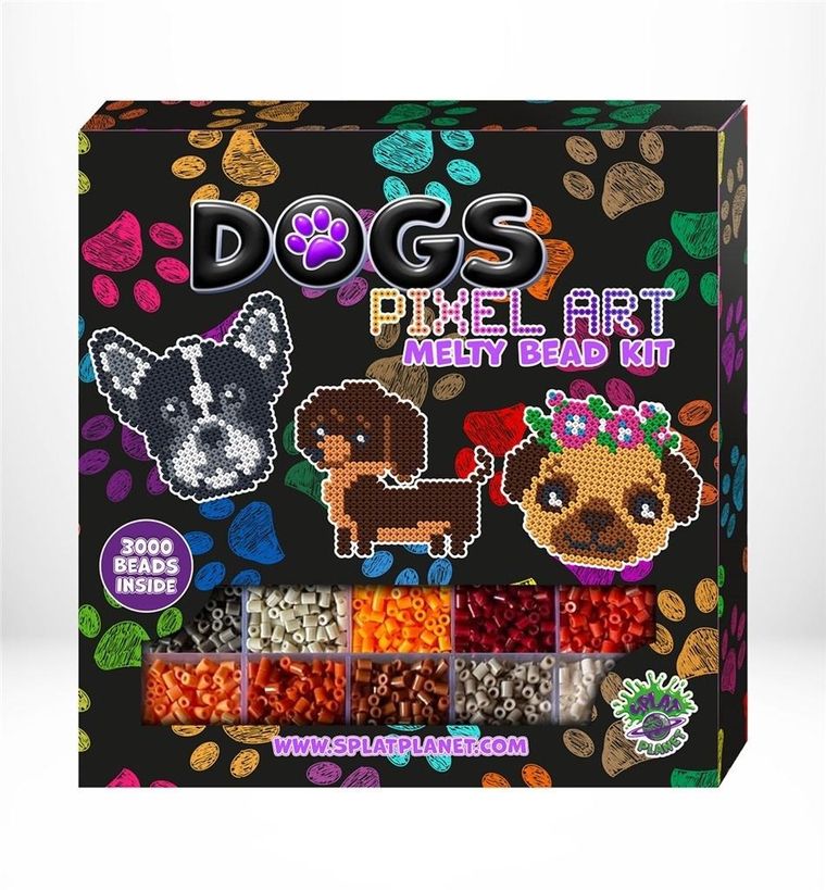 Splat Planet, zestaw koralików do prasowania, pies, 300 szt.