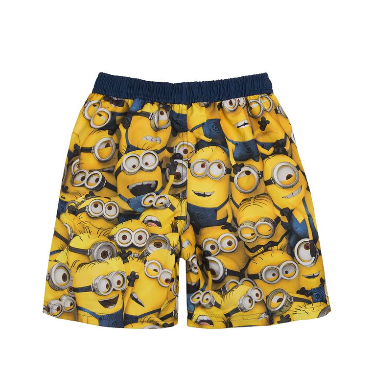 Spodenki kąpielowe chłopięce, Minionki