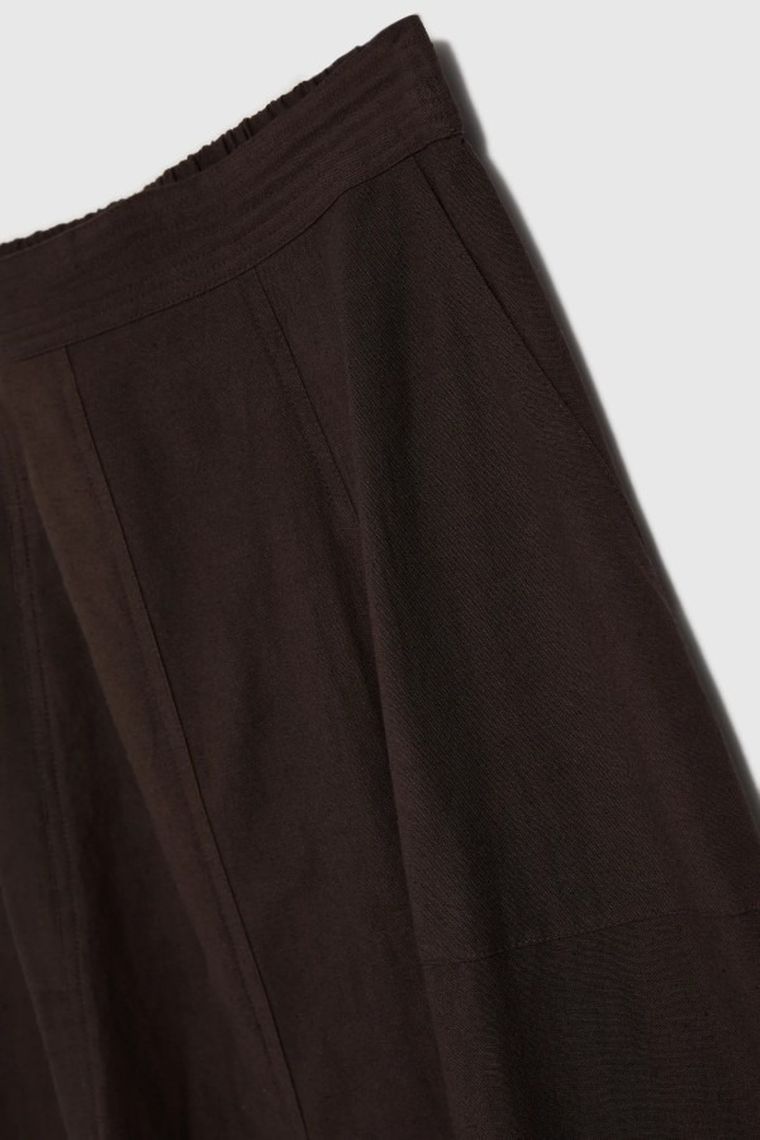 Spódnica damska, brązowa, Moodo