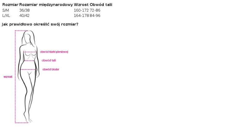 Spódnica damska, czarna, Italy Moda