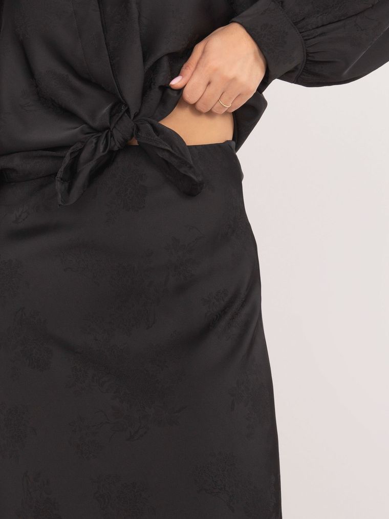 Spódnica damska, czarna, Italy Moda