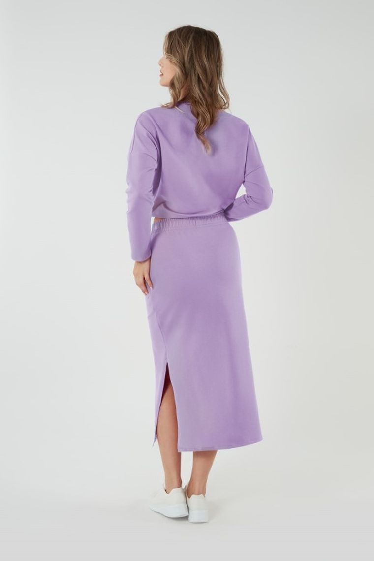 Spódnica damska, fioletowa, Stella, Italian Fashion