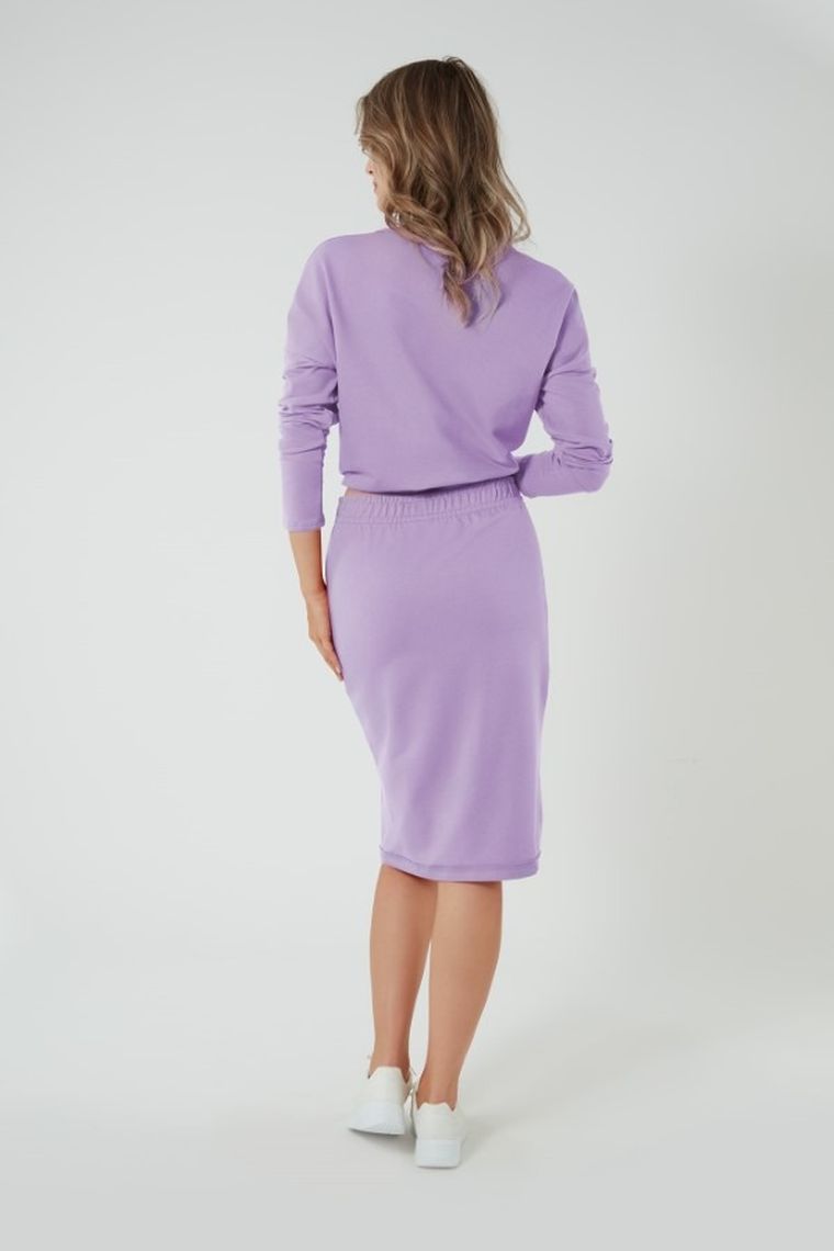 Spódnica damska, fioletowa, Stella, Italian Fashion