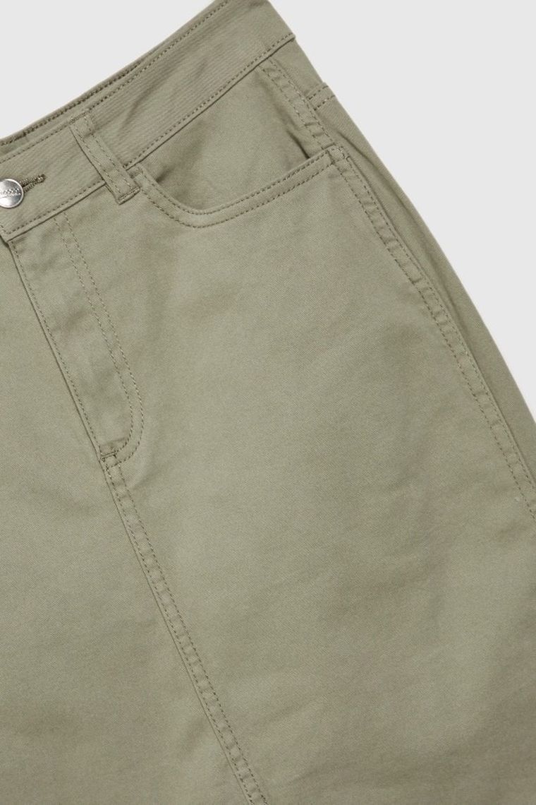 Spódnica damska, khaki, Moodo