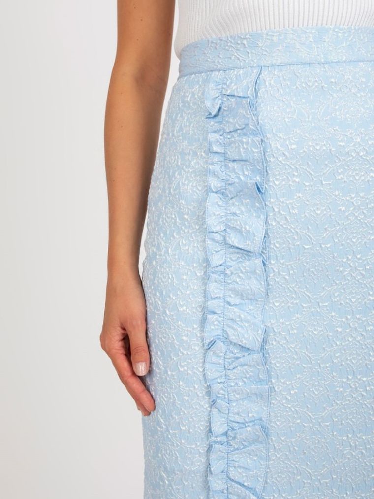 Spódnica damska, niebieska, Lakerta