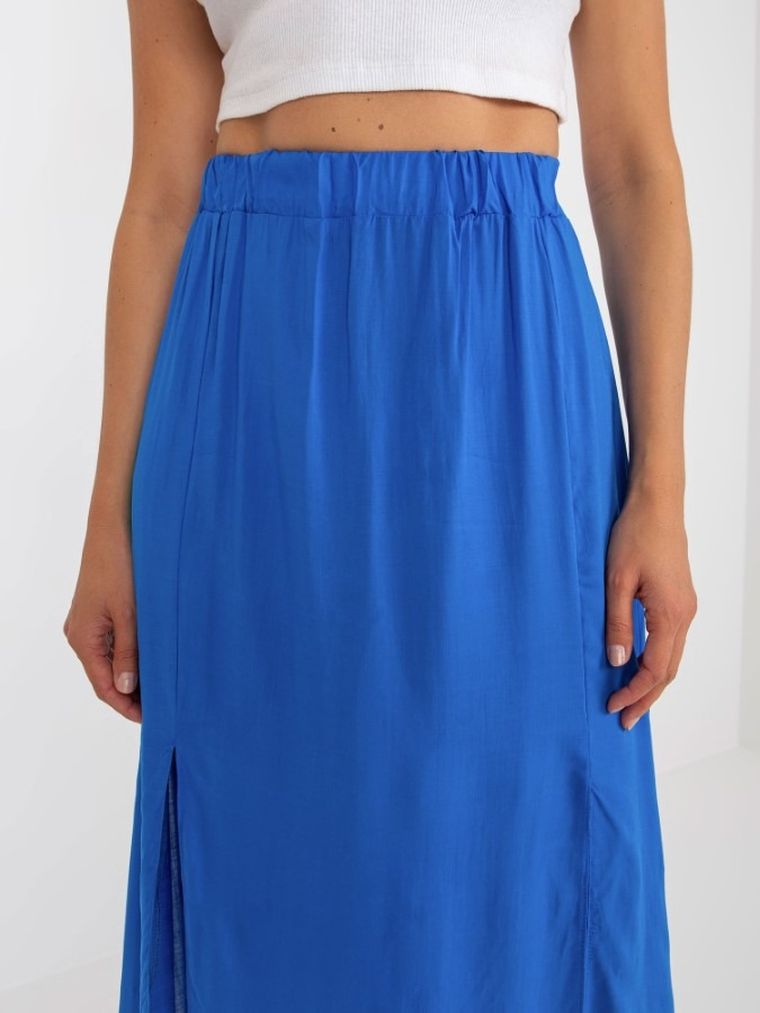 Spódnica damska, niebieska, Rue Paris