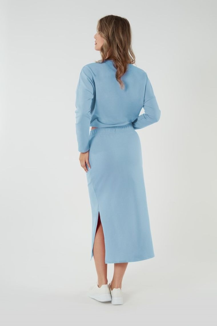 Spódnica damska, niebieska, Stella, Italian Fashion