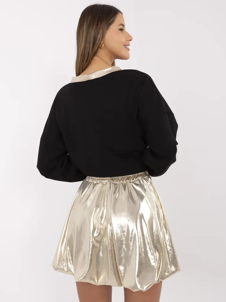 Spódnica damska, złota, Italy Moda