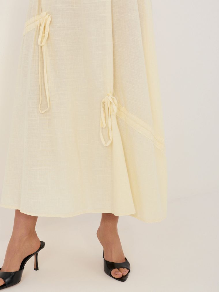 Spódnica damska, żółta, Italy Moda