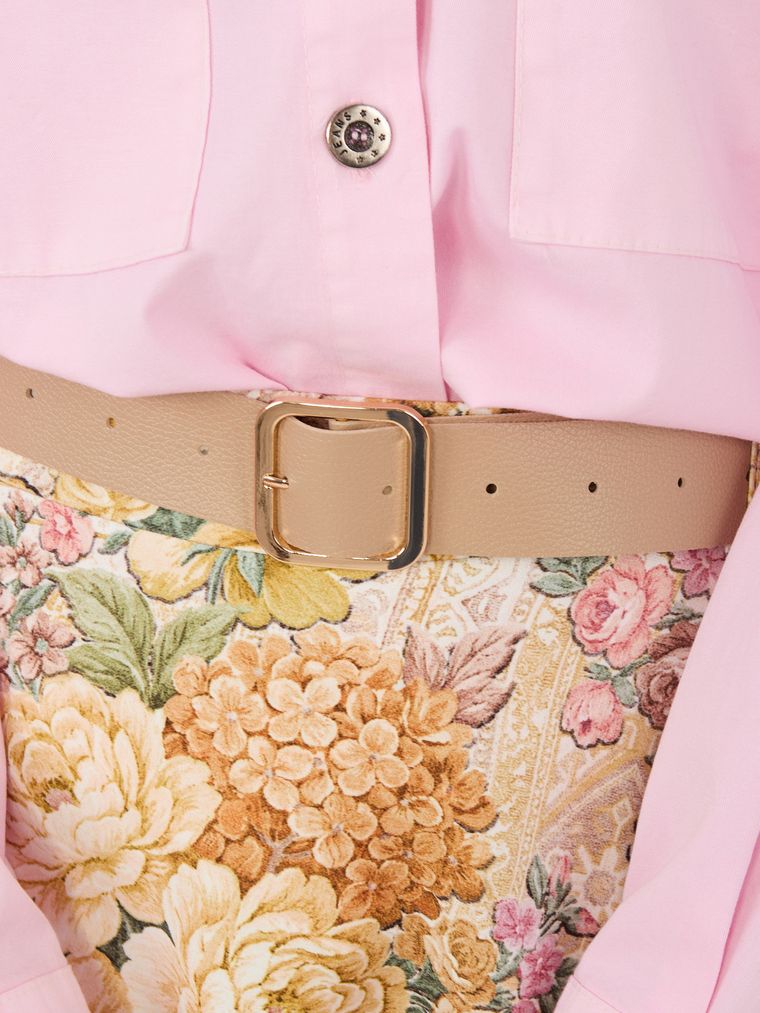 Spódnica damska, żółta, Italy Moda