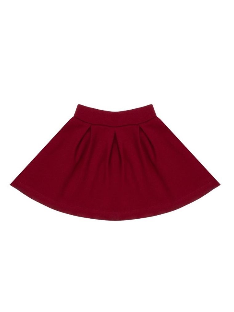 Spódnica dziewczęca, bordowa, Nicol