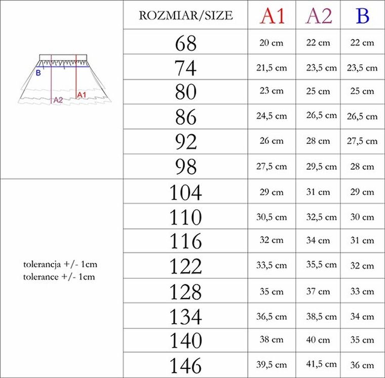 Spódnica dziewczęca, czarna, Nicol