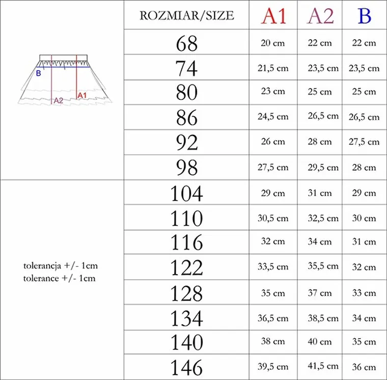 Spódnica dziewczęca, czarna, Nicol
