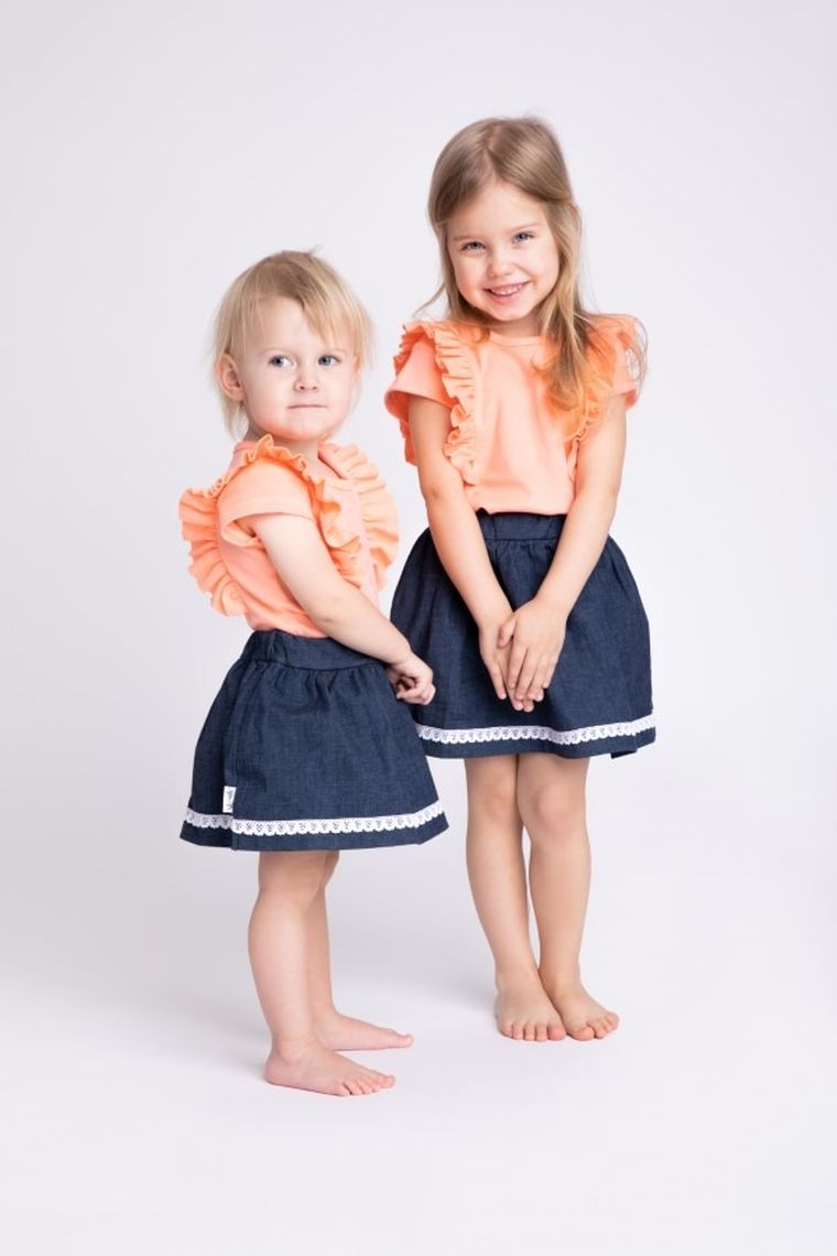 Spódnica dziewczęca, denim, Nicol