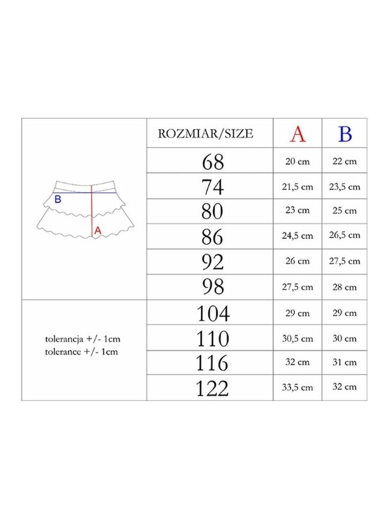 Spódnica dziewczęca, ecru, Nicol
