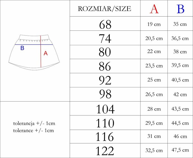 Spódnica dziewczęca, granatowa, Nicol
