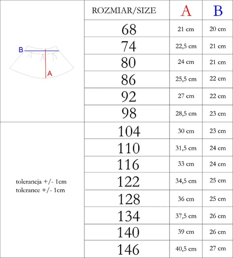 Spódnica dziewczęca, granatowa, Nicol