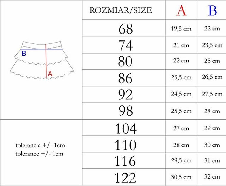 Spódnica dziewczęca, mix, Nicol