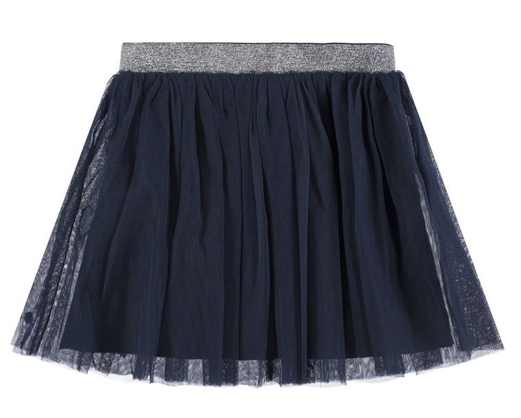 Spódnica dziewczęca, tiulowa, granatowa, Tom Tailor