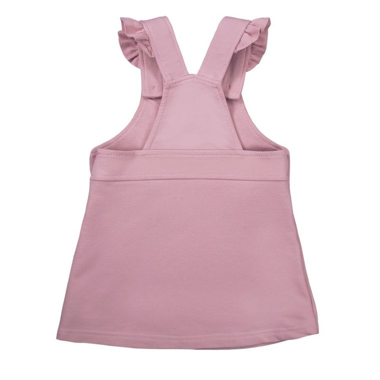 Spódnica ogrodniczka dziewczęca, fioletowa, Eevi