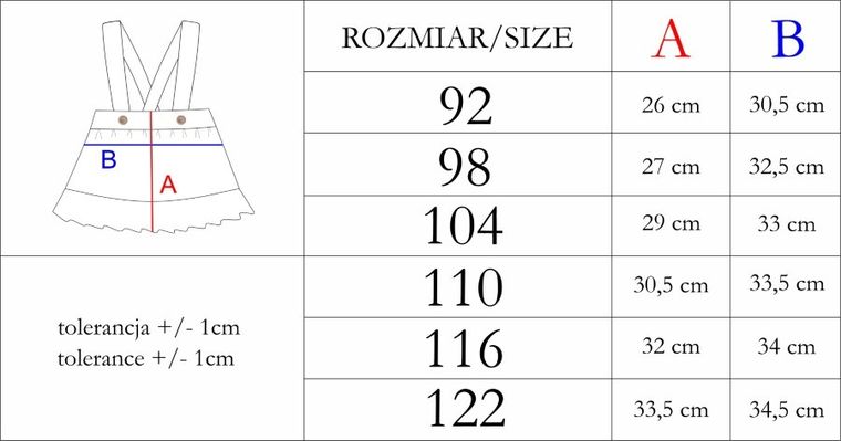 Spódnica ogrodniczka dziewczęca, mix, Nicol