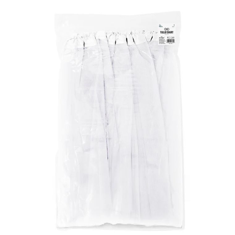 Spódniczka tiulowa TuTu, biała 40 cm