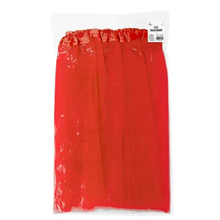 Spódniczka tiulowa TuTu, czerwona, 30 cm