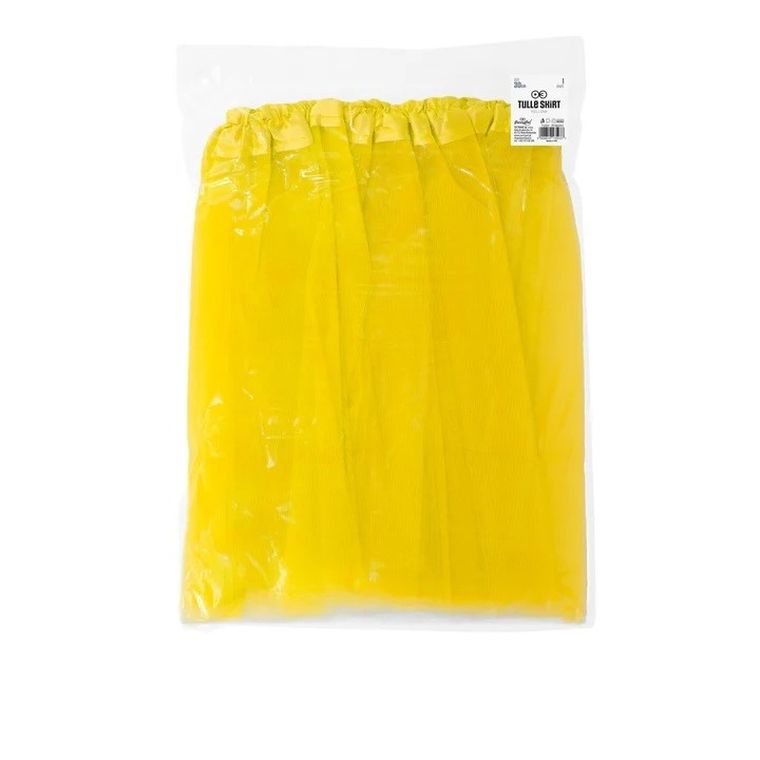 Spódniczka tiulowa TuTu, żółta, 30 cm