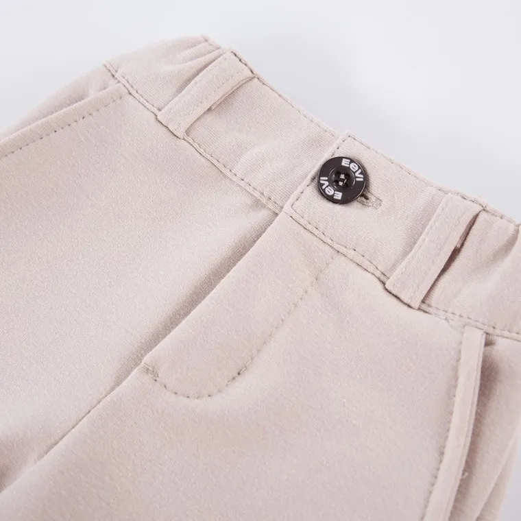 Spodnie chłopięce, beżowe, Eevi