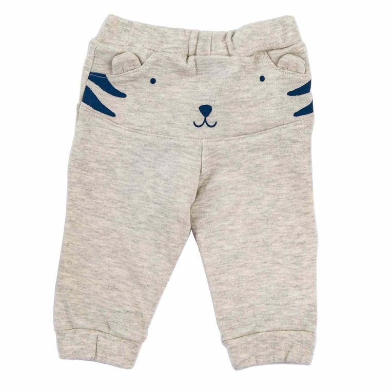 Spodnie dresowe chłopięce, beżowe, Tom Tailor