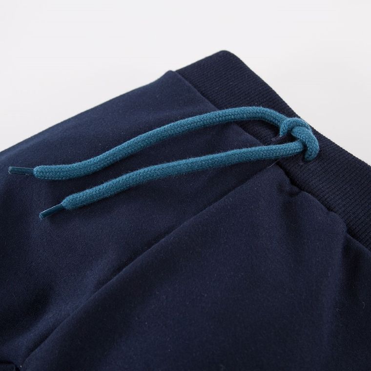 Spodnie dresowe chłopięce, granatowe, Eevi