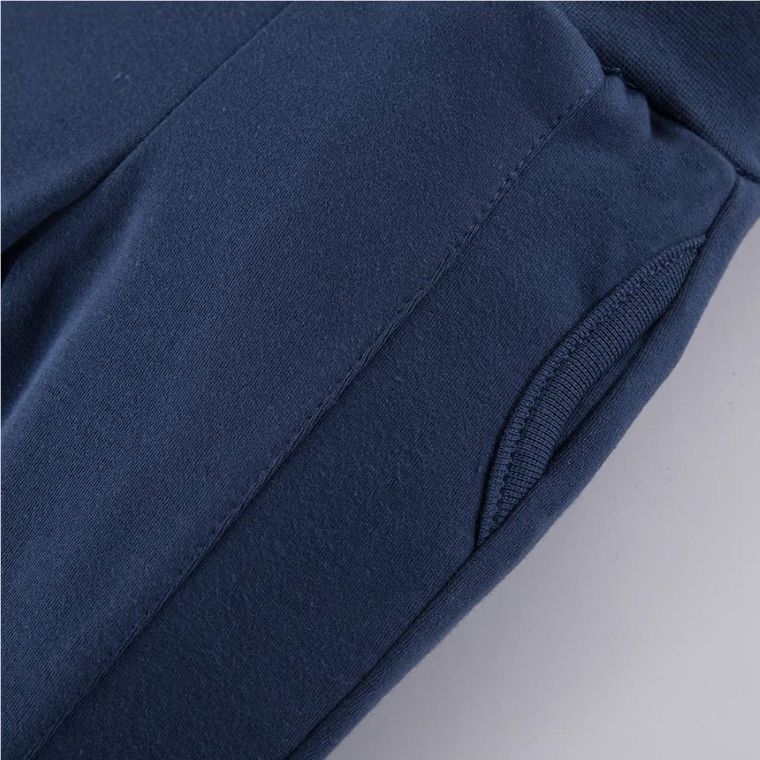 Spodnie dresowe chłopięce, granatowe, Eevi