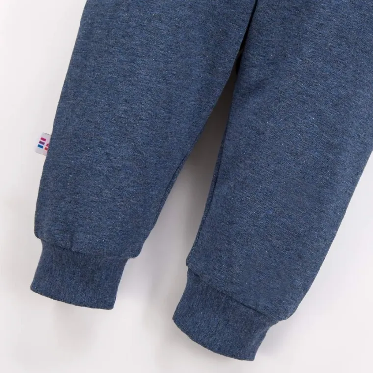 Spodnie dresowe chłopięce, granatowe, Eevi