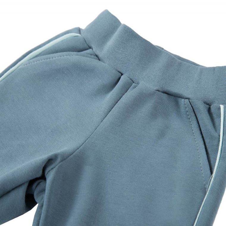 Spodnie dresowe chłopięce, turkusowe, Eevi