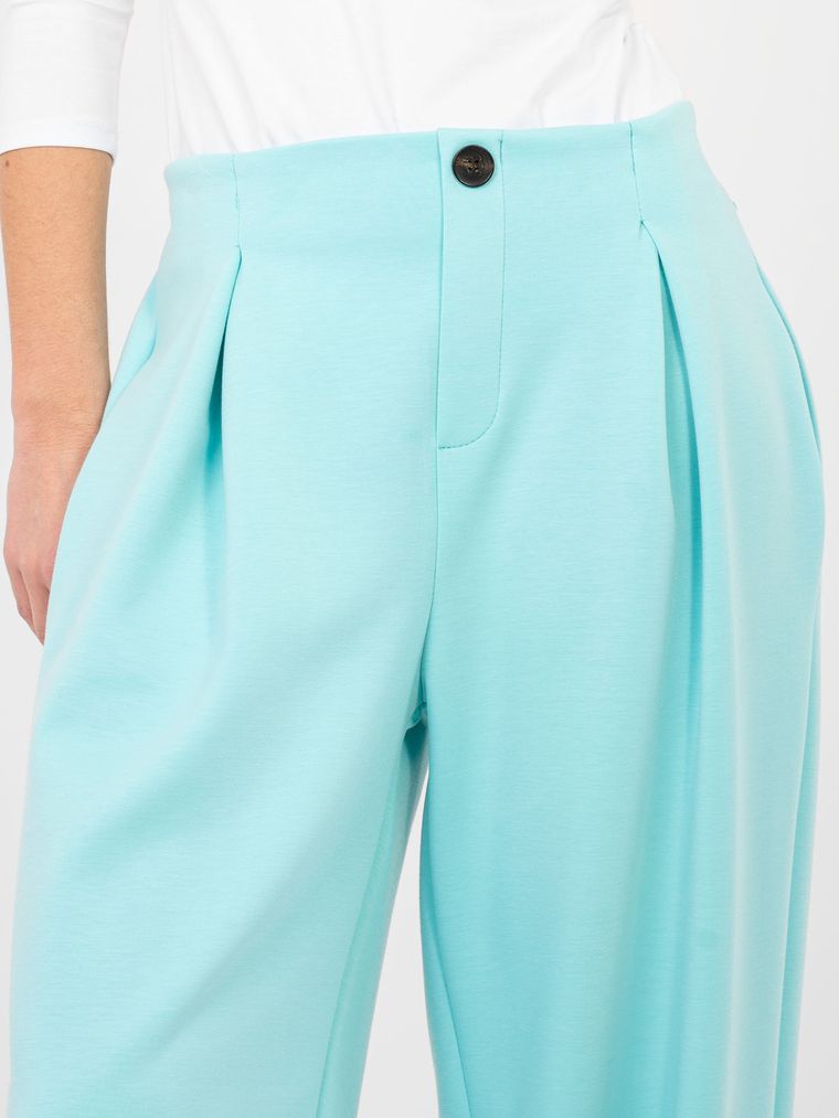 Spodnie dresowe damskie, miętowe, Italy Moda