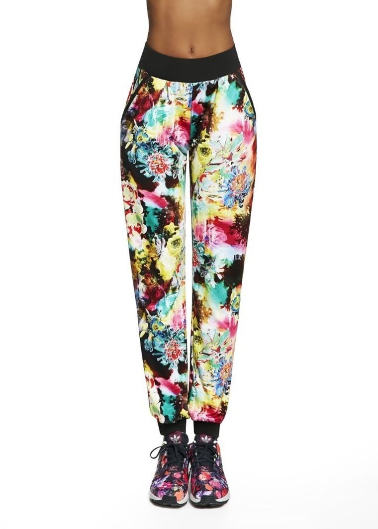 Spodnie dresowe damskie, mix, Bas Black