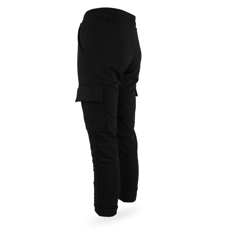 Spodnie dresowe dziecięce, bojówki, czarne, Tup Tup