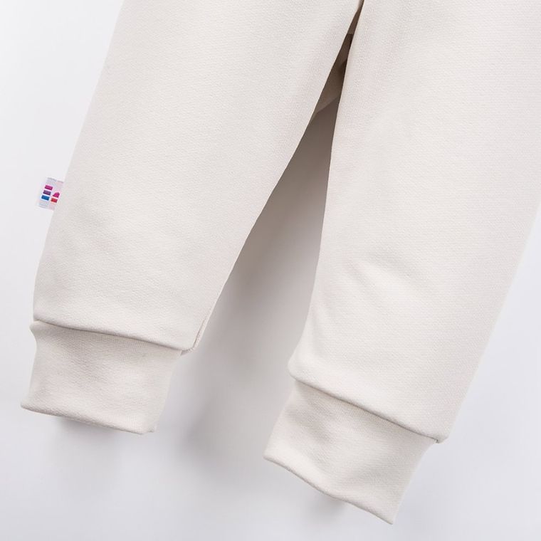 Spodnie dresowe dziecięce, ecru, Eevi