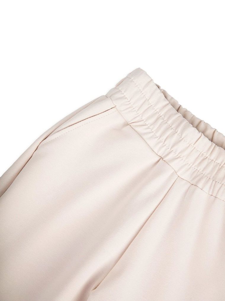 Spodnie dresowe dziewczęce, beżowe, Tup Tup